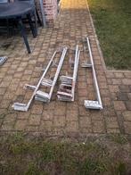 9 stuks leuning, Doe-het-zelf en Bouw, Ladders en Trappen, Ophalen, Zo goed als nieuw