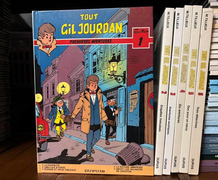 Tout Gil Jourdan - Collection BD, Livres, BD, Comme neuf, Série complète ou Série, Enlèvement ou Envoi
