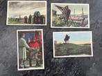 4 chromo's 's Lands Glorie' - Het belgische Volk, Ophalen of Verzenden