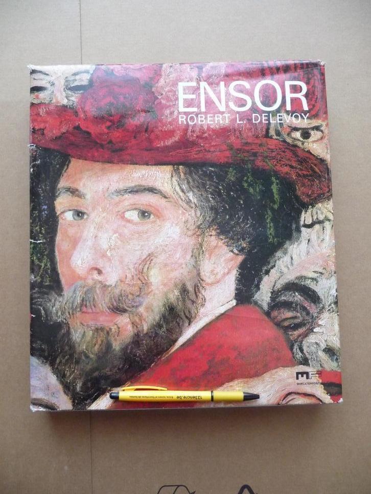 JAMES ENSOR :  UNIEK KUNSTBOEK - 478 PAGINA'S...., Boeken, Kunst en Cultuur | Beeldend, Zo goed als nieuw, Schilder- en Tekenkunst