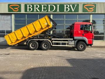 MAN TGA SHE 26FD 6x4 Containerwagen, Enlèvement ou Envoi, Manuelle