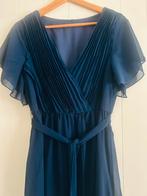 Elegant lang kleed, Kleding | Dames, Gelegenheidskleding, Ophalen of Verzenden, Zo goed als nieuw, Maat 42/44 (L), Blauw