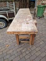 Houten werkbank, Ophalen, Gebruikt, 70 tot 120 cm, Bankschroef
