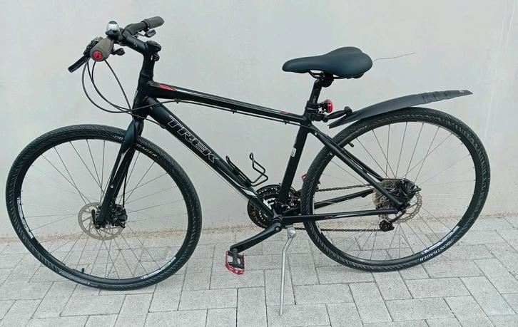 Herenfiets MTB Trek 7.2 Disc 28inch 24speed maat 45cm 🚴‍♂️, Fietsen en Brommers, Fietsen | Heren | Herenfietsen, Zo goed als nieuw