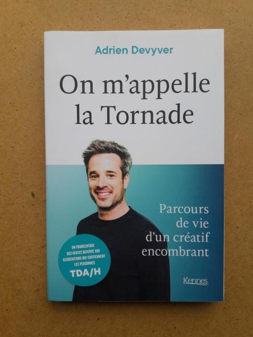 On m'appelle la Tornade / Adrien Devyver, Livres, Biographies, Comme neuf, Cinéma, TV et Média, Enlèvement ou Envoi