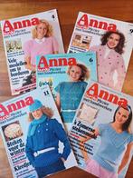 5 x ANNA uit de jaren '80 // handwerk, Verzamelen, Tijdschriften, Kranten en Knipsels, Ophalen of Verzenden, Tijdschrift