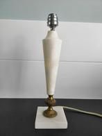 lampvoet marmer, Minder dan 50 cm, Gebruikt, Vintage, Ophalen of Verzenden