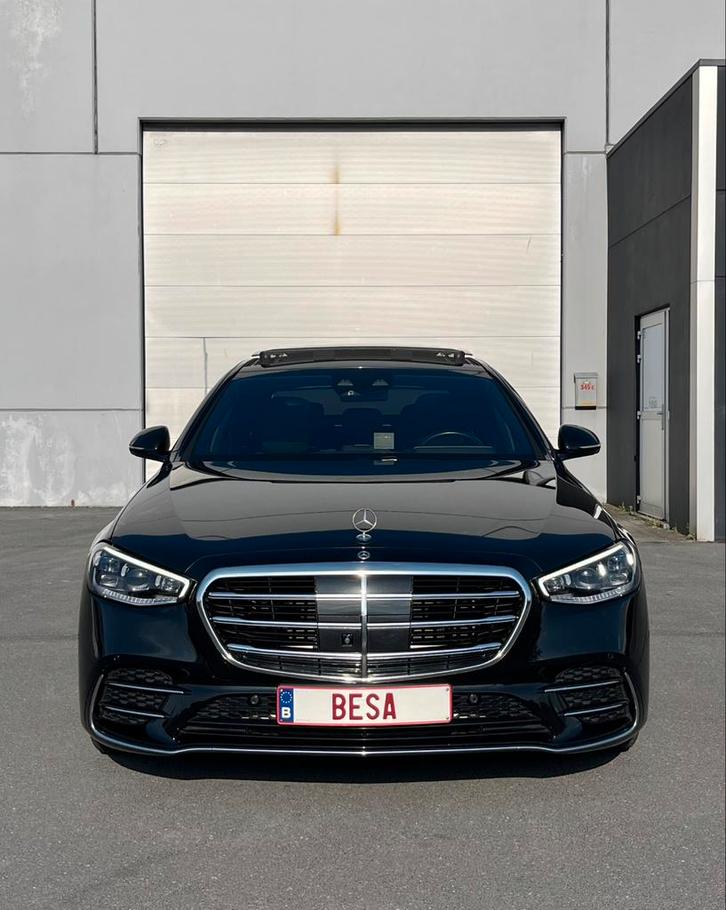 Mercedes S580e LONG 4matic - 2023 - 105.000km, Auto's, Mercedes-Benz, Bedrijf, Te koop, S-Klasse, 360° camera, Hybride Elektrisch/Benzine