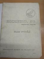 Livret de pièces HONDA PF50 nr1, Vélos & Vélomoteurs, Cyclomoteurs | Oldtimers & Ancêtres, Enlèvement ou Envoi