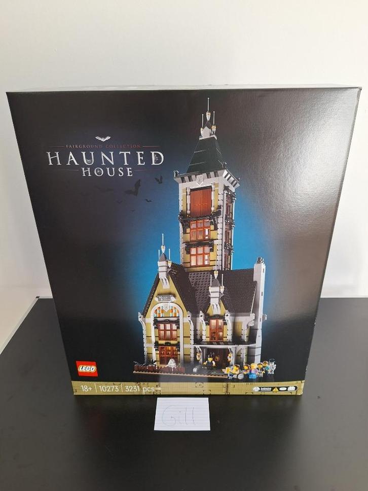 Lego Icons 10273 - Spookhuis, Kinderen en Baby's, Speelgoed | Duplo en Lego, Nieuw, Lego, Complete set, Ophalen of Verzenden