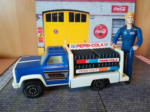 Pepsi-cola delivery truck vintage. Tonka, Hobby en Vrije tijd, Modelauto's | Overige schalen, Gebruikt, Bus of Vrachtwagen, Ophalen of Verzenden