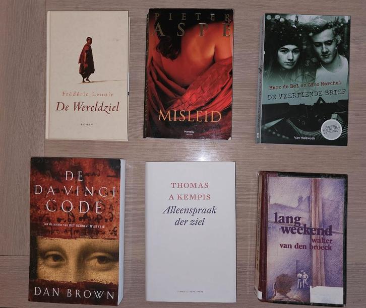 BOEKEN : 13 verschillende titels (5 € stuk) 50 € voor alles, Boeken, Hobby en Vrije tijd, Ophalen of Verzenden