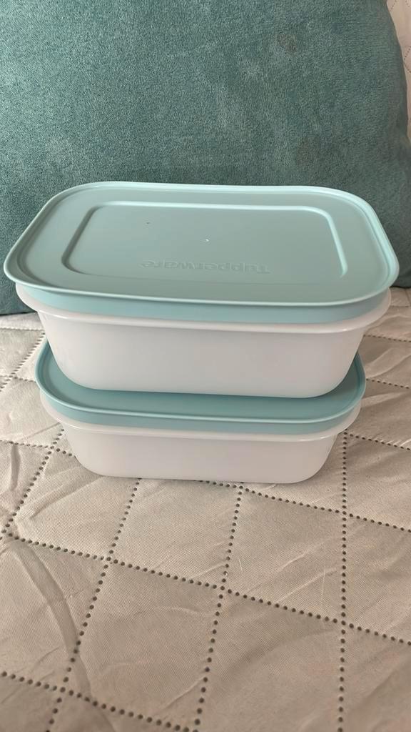 Set igloodozen Tupperware, Huis en Inrichting, Keuken | Tupperware, Nieuw, Bus of Trommel, Blauw, Wit, Ophalen of Verzenden