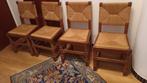 6 Massive eiken stoelen., Antiek en Kunst, Ophalen
