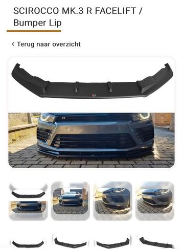 Maxton Design Vw Scirocco R front lip / side skirts+flaps