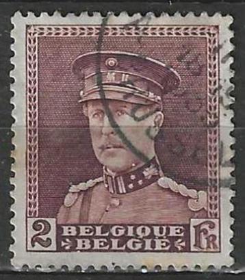 Belgie 1931 - Yvert/OBP 322A - Albert I met kepi 2.50 F (ST) beschikbaar voor biedingen