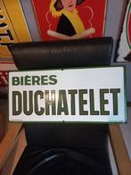 Emaille reclamebord Bières Duchatelet 1948, Verzamelen, Ophalen of Verzenden
