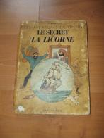 TINTIN "Le Secret de la Licorne" - B1 1946 Papier épais, Livres, Une BD, Utilisé, Enlèvement ou Envoi, HERGE