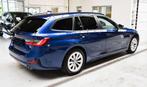 BMW 3 Serie 318 Touring dA Business Automaat - LEDER / NAVI, Autos, BMW, 5 places, Break, Automatique, Bleu