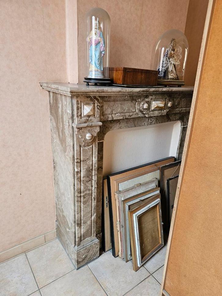 Cheminées en marbre a donner - gratuit, Maison & Meubles, Cheminées