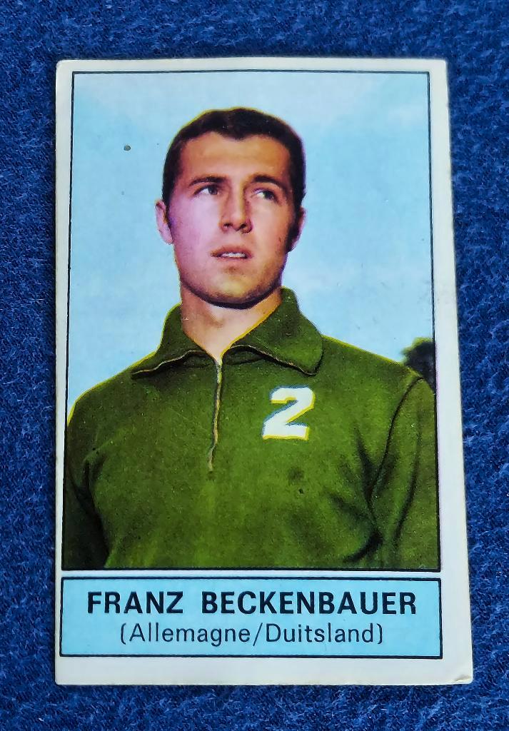 Panini sticker card voetbal ' FB 1972 - Franz Beckenbauer ', Collections, Articles de Sport & Football, Neuf, Affiche, Image ou Autocollant