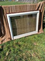 Houten raam met dubbel glas, Doe-het-zelf en Bouw, Ophalen, Gevelraam of Ruit, Gebruikt, 80 tot 120 cm