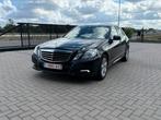 MERCEDES E200 AVANTGARDE - DIESEL-2010 - 167000KM - AUTOMAAT, Auto's, Mercedes-Benz, Zwart, 4 cilinders, Leder en Stof, Zwart