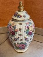 Vaas Boch Frères Keramis bloemen, Ophalen