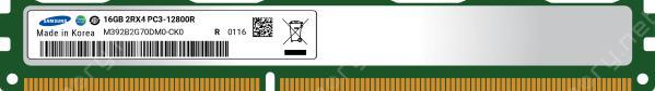 16GB 2Rx4 PC3-12800R DDR3-1600 ECC, Samsung M392B2G70DM0-CK0, Computers en Software, RAM geheugen