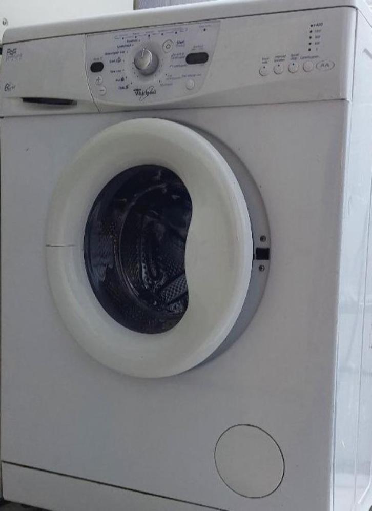 Whirlpool Wasmachine, Elektronische apparatuur, Wasmachines, Gebruikt, Voorlader, 4 tot 6 kg, 85 tot 90 cm, 1200 tot 1600 toeren