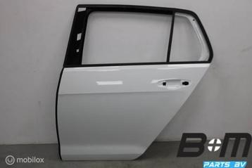 Deur linksachter VW Golf 7 5drs LC9A 5G4833055AC beschikbaar voor biedingen