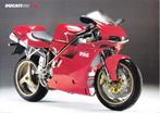 Ducati 996 brochure., Motoren, Ophalen of Verzenden, Ducati