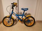 Cosmic Rocket kinderfiets — 16″ wielen (blauw/oranje), Ophalen, Gebruikt, 16 tot 20 inch, Cosmic