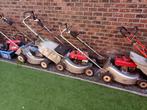 3 grasmaaiers voor opmaak., Tuin en Terras, Ophalen of Verzenden, Gebruikt, Benzine-grasmaaier