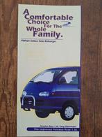 Perodua 1.6L Dipermajui      01/2000, Boeken, Auto's | Folders en Tijdschriften, Ophalen of Verzenden, Nieuw, Overige merken