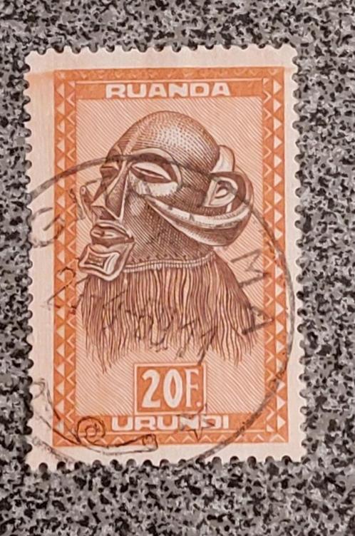 Postzegels Ruanda-Urundi OBP 170, Postzegels en Munten, Postzegels | Afrika, Gestempeld, Ophalen of Verzenden