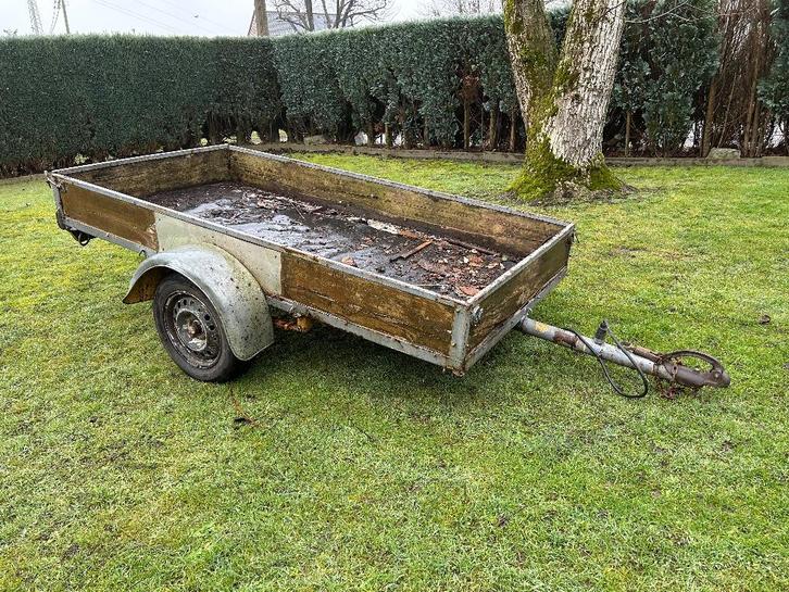 Remorque simple essieu, Autos : Divers, Remorques, Utilisé, Enlèvement