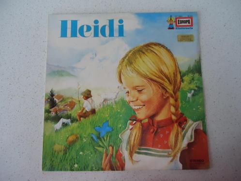 Sprookjes LP "Heidi" van de Kinderserie Europe., Cd's en Dvd's, Vinyl | Kinderen en Jeugd, Gebruikt, Verhaal of Sprookje, Ophalen of Verzenden