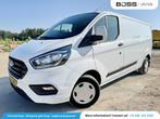 Ford Transit Custom 105pk L2H1 Airco Cruise Parksensoren, Voorwielaandrijving, Zwart, 4 cilinders, Wit