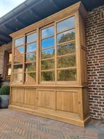 Eiken buffetkast/vitrinekast GRATIS LEVERING, Huis en Inrichting, Ophalen of Verzenden, Zo goed als nieuw