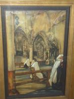 A. N. DELAUNOIS °1875-1941 begijnen in begijnhofkerk Leuven, Antiquités & Art, Enlèvement