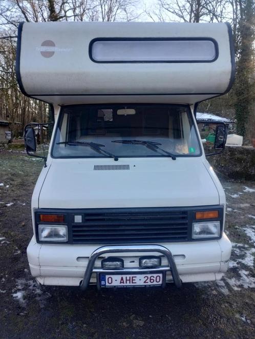 Camping car Citroen Burstner 1989, Auto's, Citroën, Particulier, Airbags, Airconditioning, Dakrails, Trekhaak, Diesel, Overige carrosserie