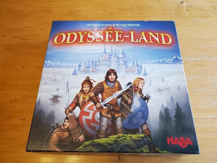 Jeu de société Odyssée Land, Hobby en Vrije tijd, Gezelschapsspellen | Bordspellen, Zo goed als nieuw, Een of twee spelers, Drie of vier spelers