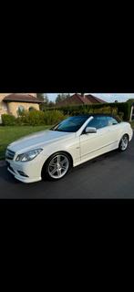 Mercedes E 220 CDI Cabrio - AMG uitvoering, Auto's, Automaat, Achterwielaandrijving, Zwart, 4 cilinders