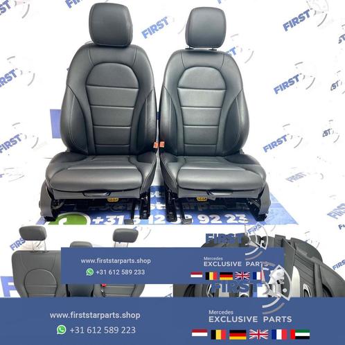 W205 C43 AMG interieur Mercedes C Klasse 2020 stoelen Ledere, Auto-onderdelen, Interieur en Bekleding, Mercedes-Benz, Gebruikt
