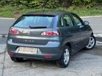 Seat Ibiza 1.2 Essence 2008 Garantie 12 Mois airco, Bluetooth, Zwart, Ibiza, Bedrijf