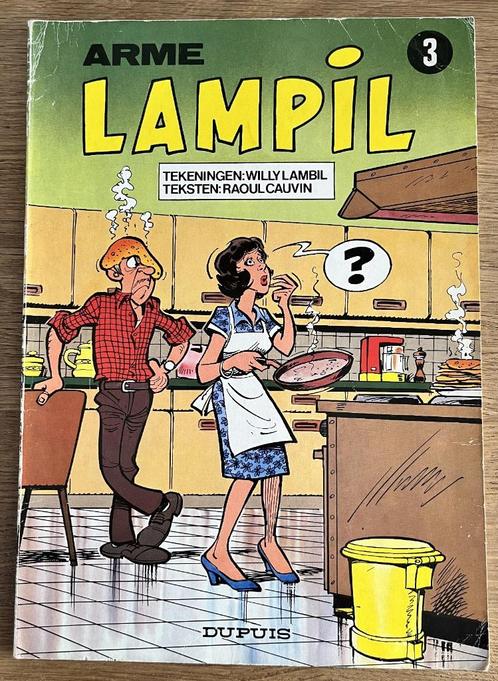 Arme Lampil 3 - 1e dr(1980) - Strip, Boeken, Stripverhalen, Gelezen, Eén stripboek, Ophalen of Verzenden