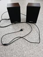 Set van 2 philips pc geluidsboxen, Computers en Software, Pc speakers, Ophalen of Verzenden, Zo goed als nieuw