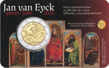 Coincard 2 euro België 2020 Jan Van Eyck FRANS beschikbaar voor biedingen