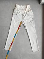 Jeans zwangerschap, maat 31, Queen Mum, Kleding | Dames, Zwangerschapskleding, Ophalen of Verzenden, Wit, Buikband
